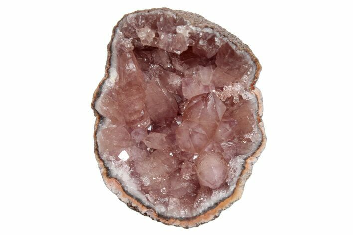 Sparkly Pink Amethyst Geode - Argentina #263054